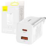 Ładowarka sieciowa Baseus Super Si Pro Quick Charger USB + USB-C QC 3
