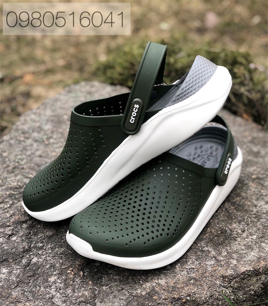Кроксы сабо глог LiteRide детские и взрослые ТОП 2021 crocs