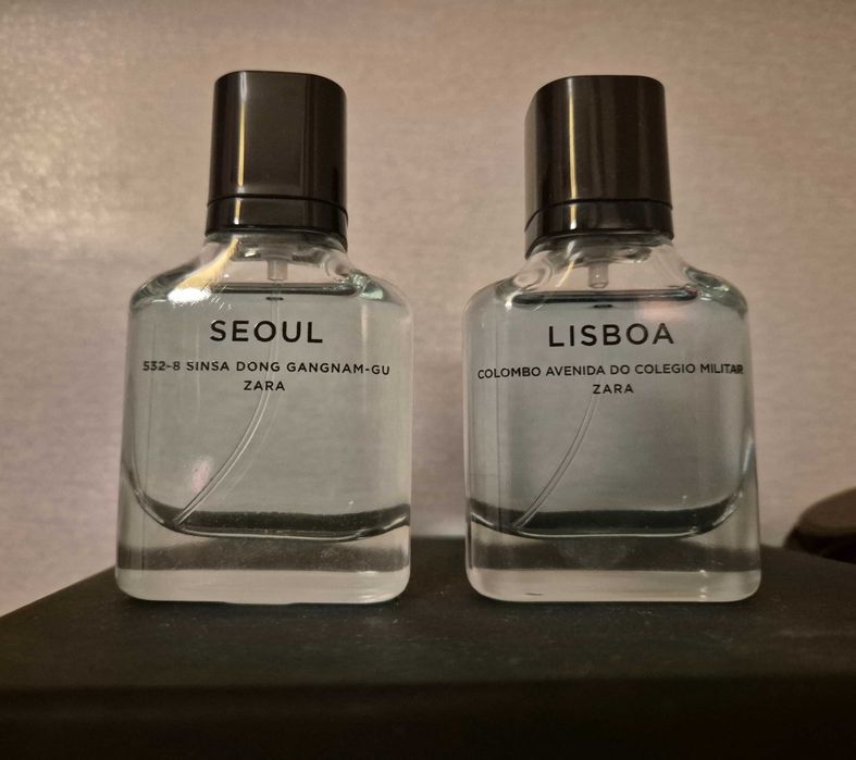 Woda toaletowa Zara Seoul i Lisboa