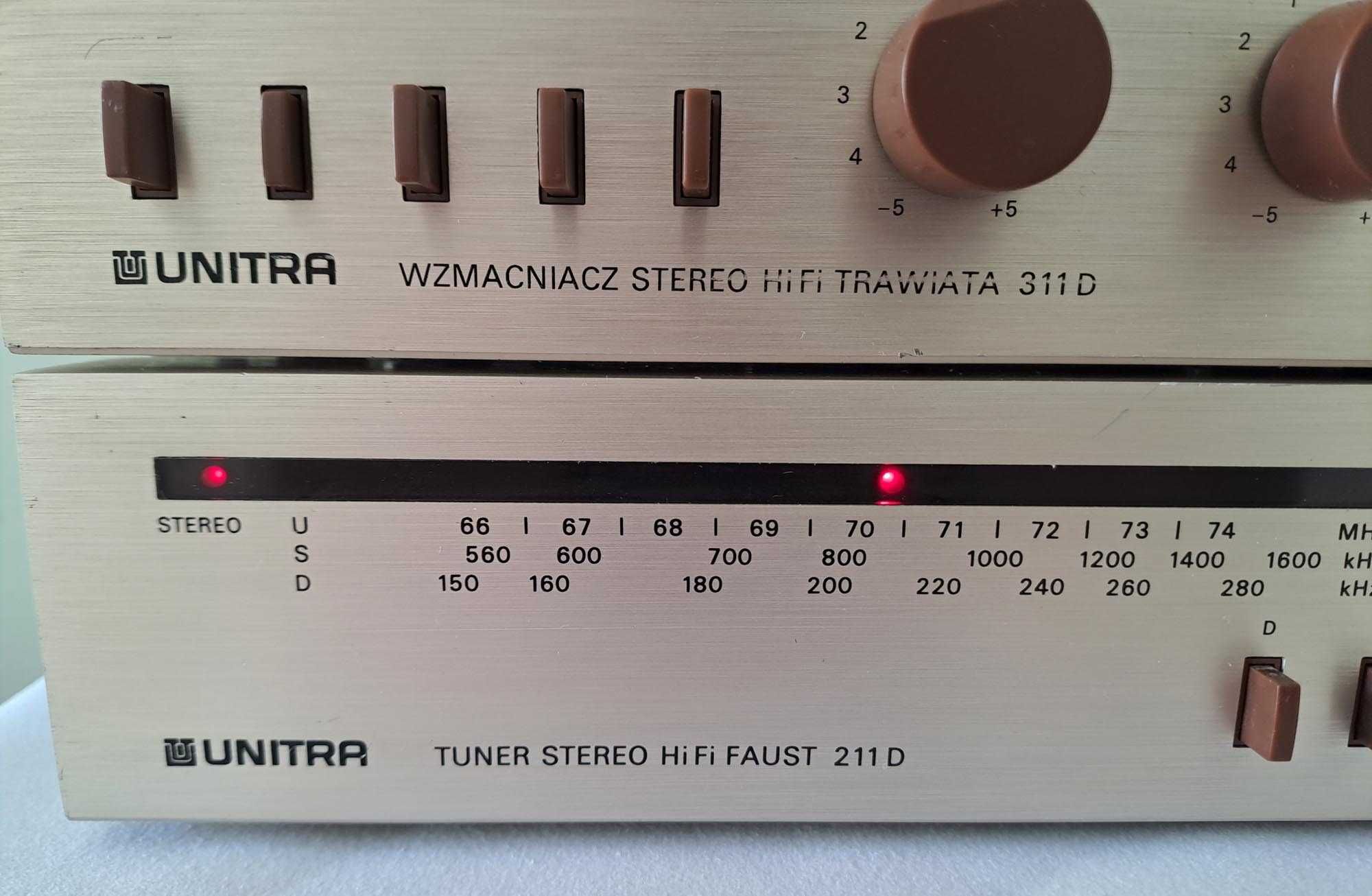 Unitra Diora - zestaw mini AS 211D i WS311D