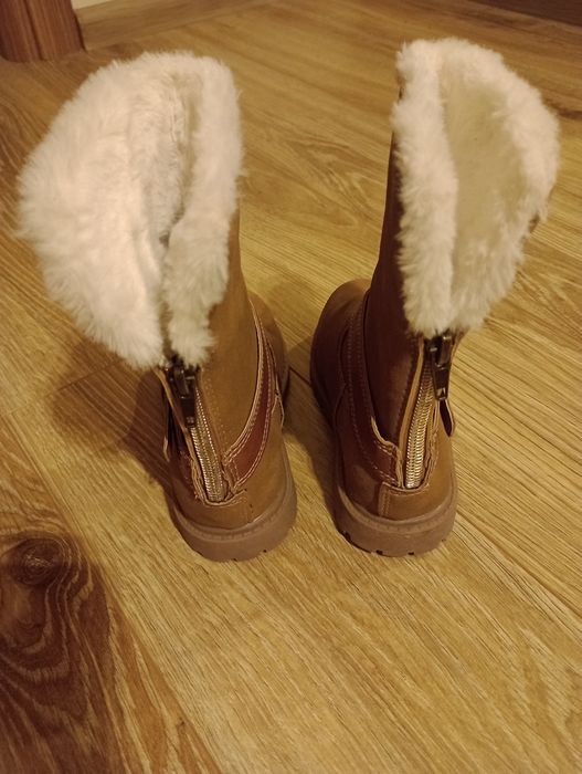 Buty zimowe dziewczęce rozm. 25