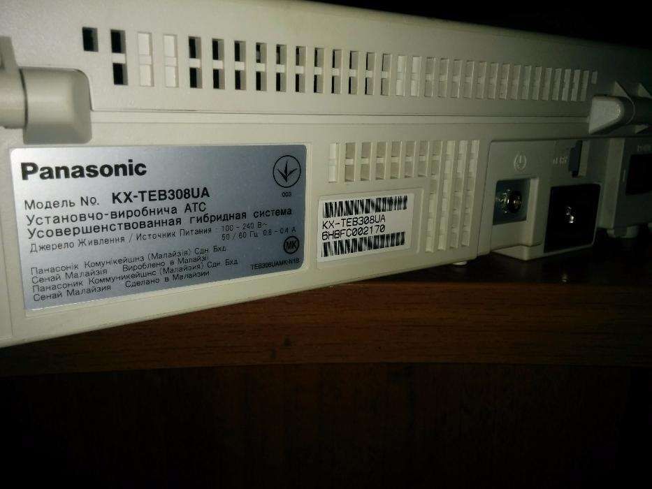 АТС Panasonic KX-TEB308UA (Аналоговая гибридная)