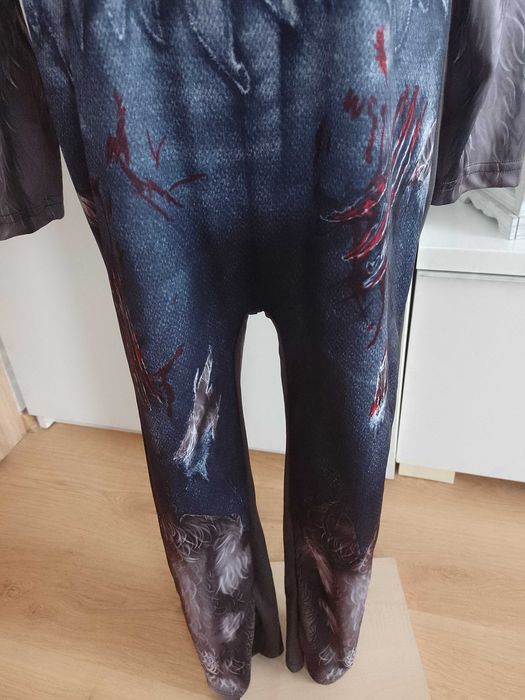 NOWY strój karnawałowy WILK WILKA WILKOŁAKA przebranie 134/140 (515)