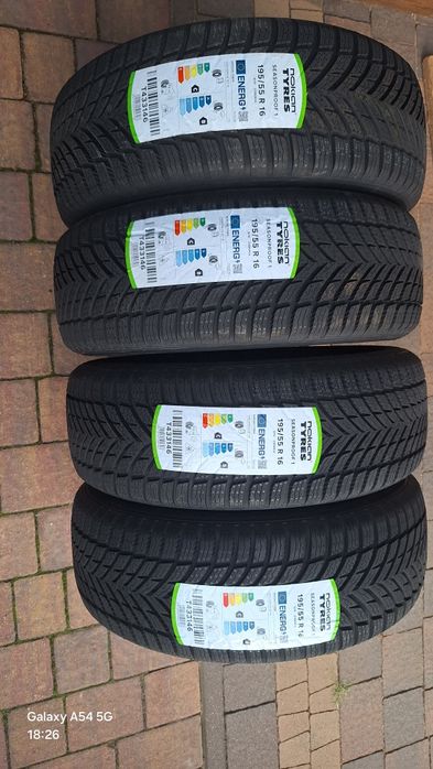 Nowe 4 opony wielosezonowe 195/55/16 Nokian