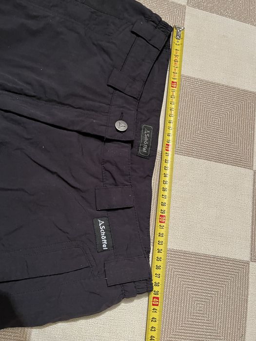 Schōffel spodnie trekingowe narciarskie M/L czarne ocieplane