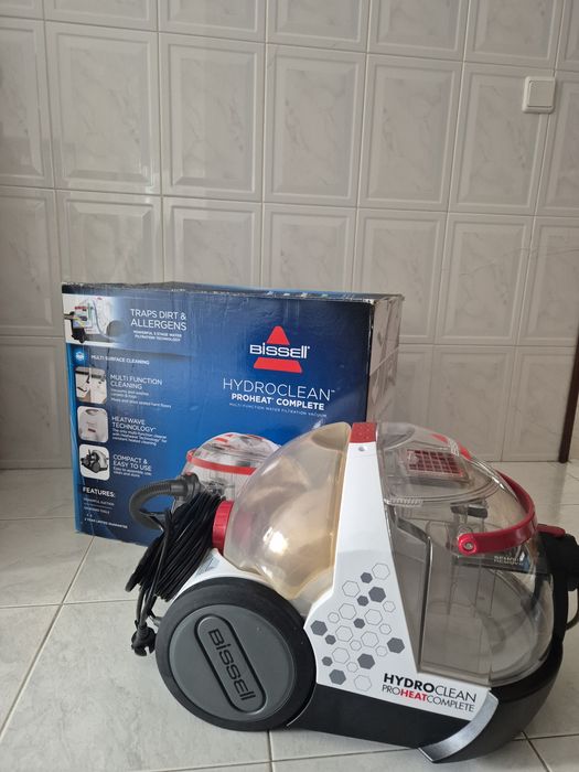 Aspirador bissell hydroclean proheat