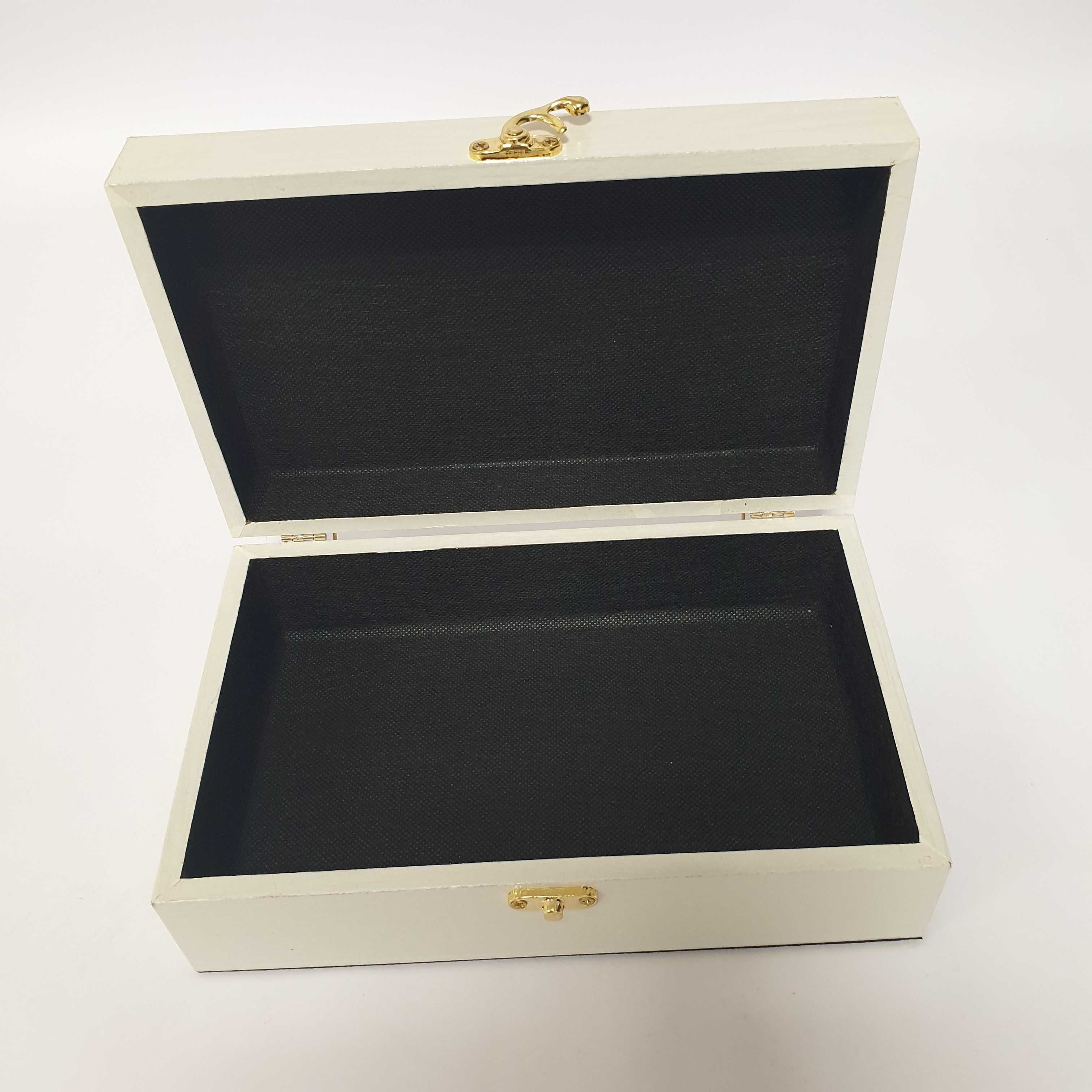 CAIXA DE MADEIRA 23669 WHITE 24x15x8 CM