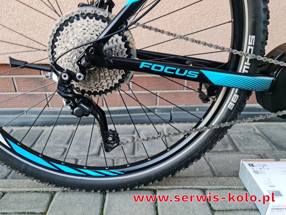 Rower elektryczny górski MTB FOCUS koła 29 aluminium shimano DEORE xt