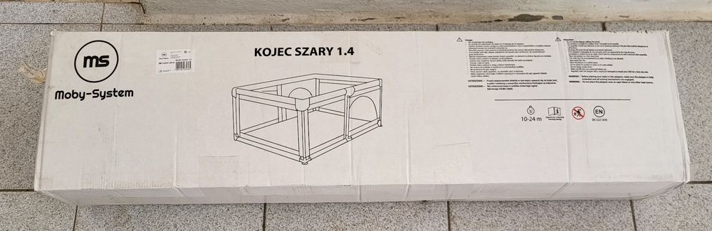 Playground Moby KOJEC SZARY 1.4