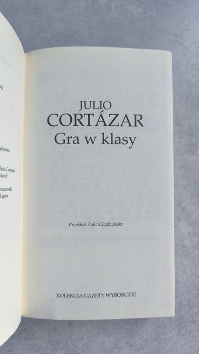 Julio Cortazar - Gra w klasy