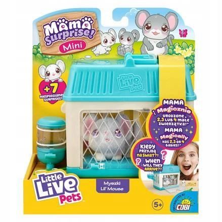 Little Live Pets. Mama Surprise Mini Myszka, Cobi