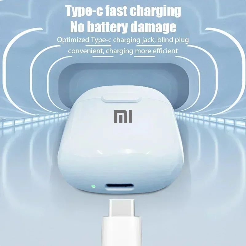 XIAOMI-Mini Auriculares Preto Sem Fio Bluetooth. (Artigo Novo)