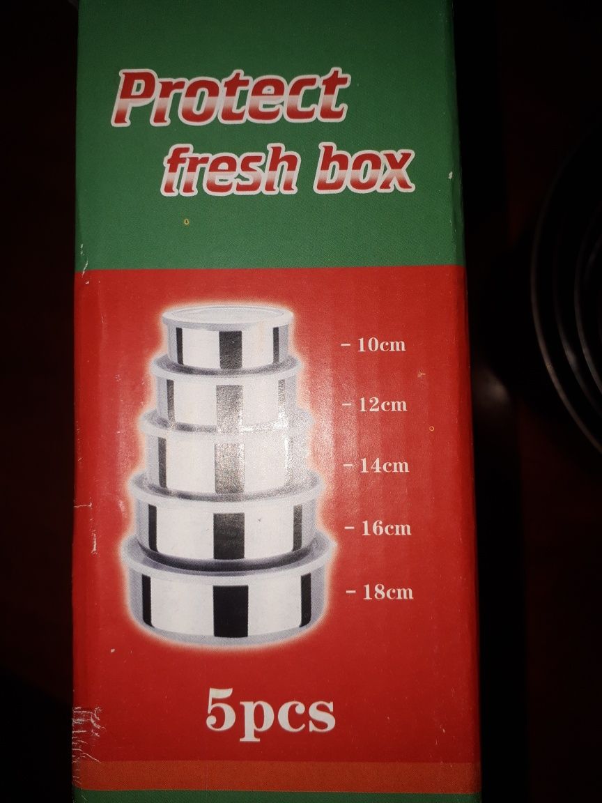 Набір харчових контейнерів 5 шт. Protect Fresh Box, судки для їжі