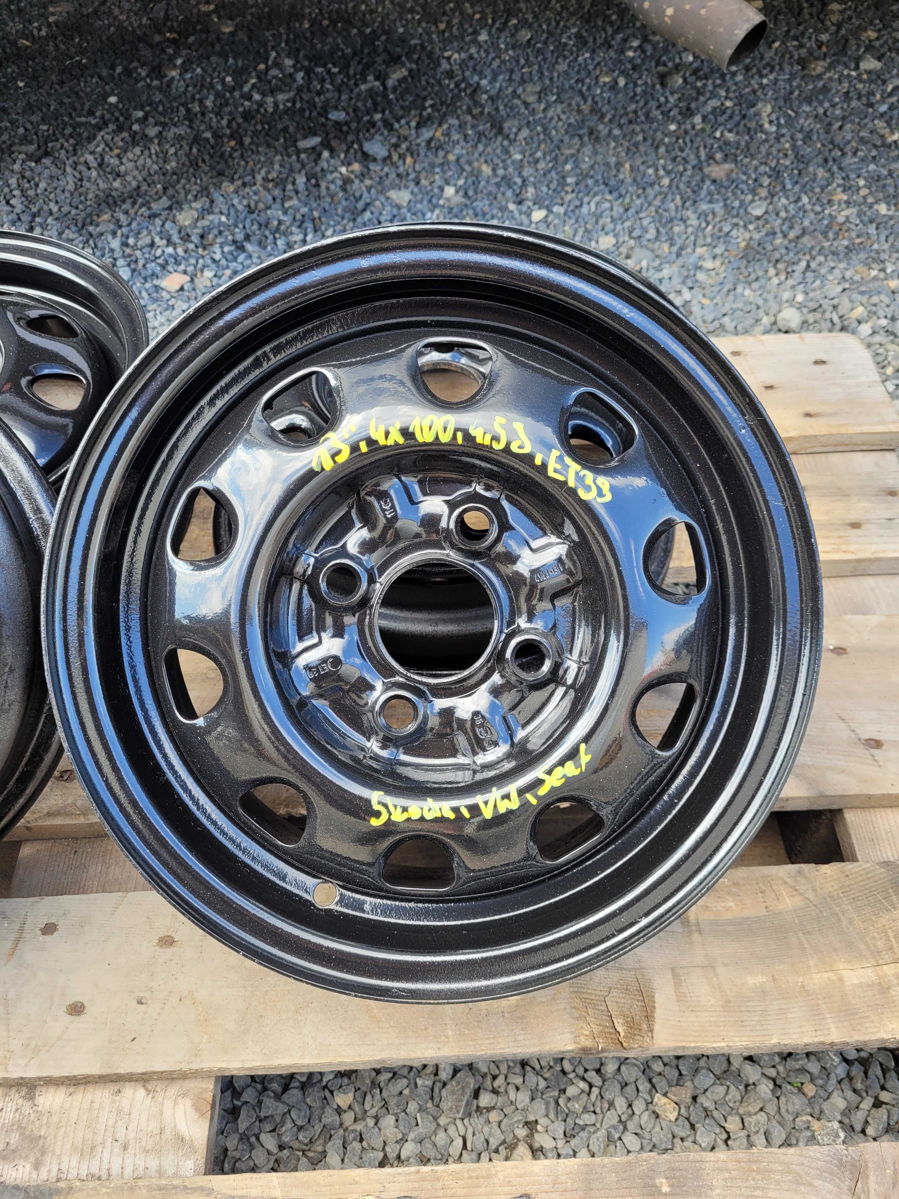 Felgi Stalowe Stalówki Skoda VW Seat - 13 cali 4x100