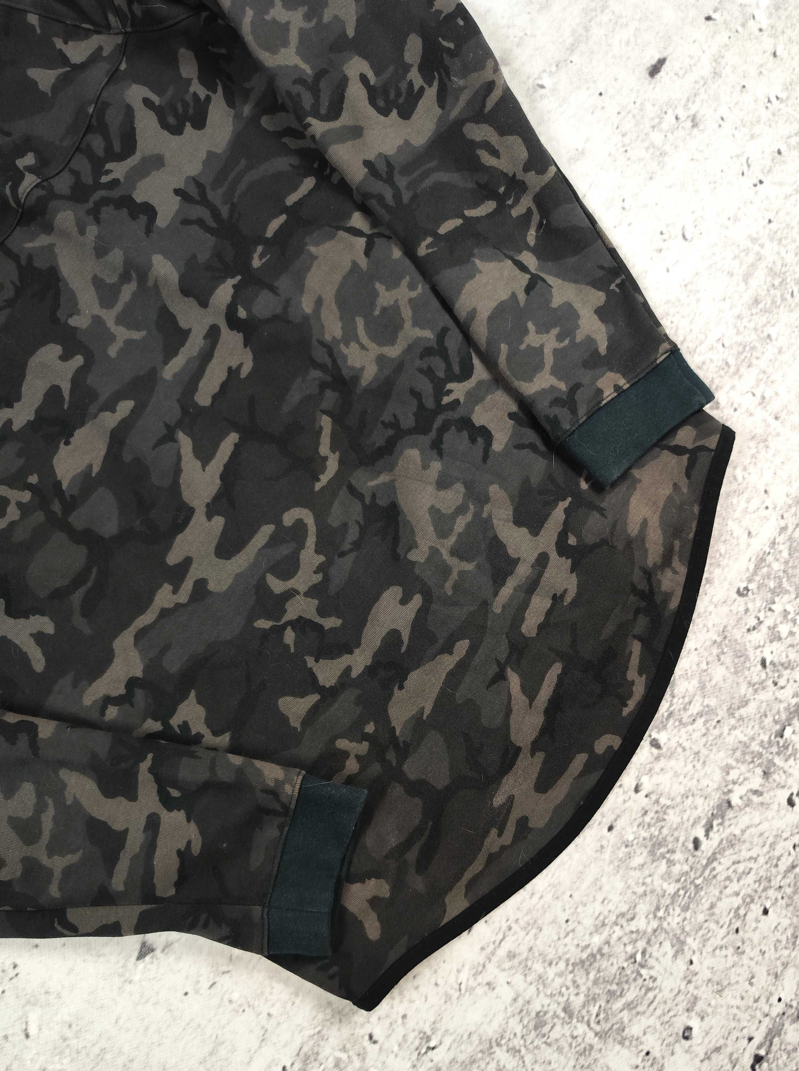 Bluza Nike Tech Fleece moro męska camo rozpinana r. S