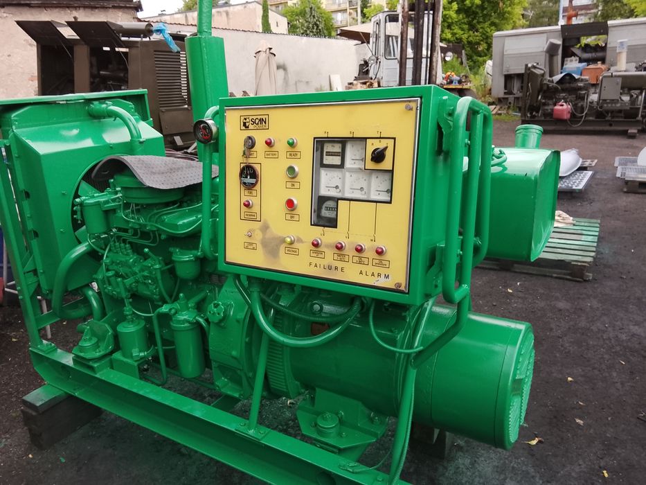 Agregat Prądotwórczy z AVR 44 45 kw do 50 60 kva 270 godz kilka sztuk