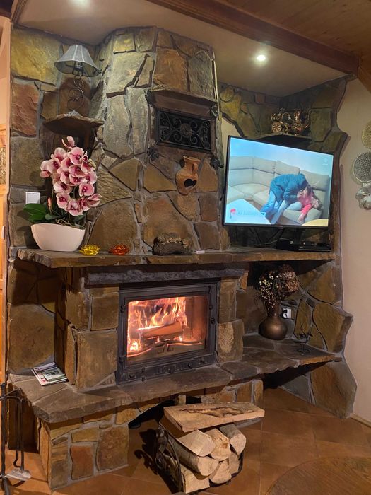 Bieszczady -Domki Nad Rozlewiskiem kominek + grzejniki BALIGRÓD