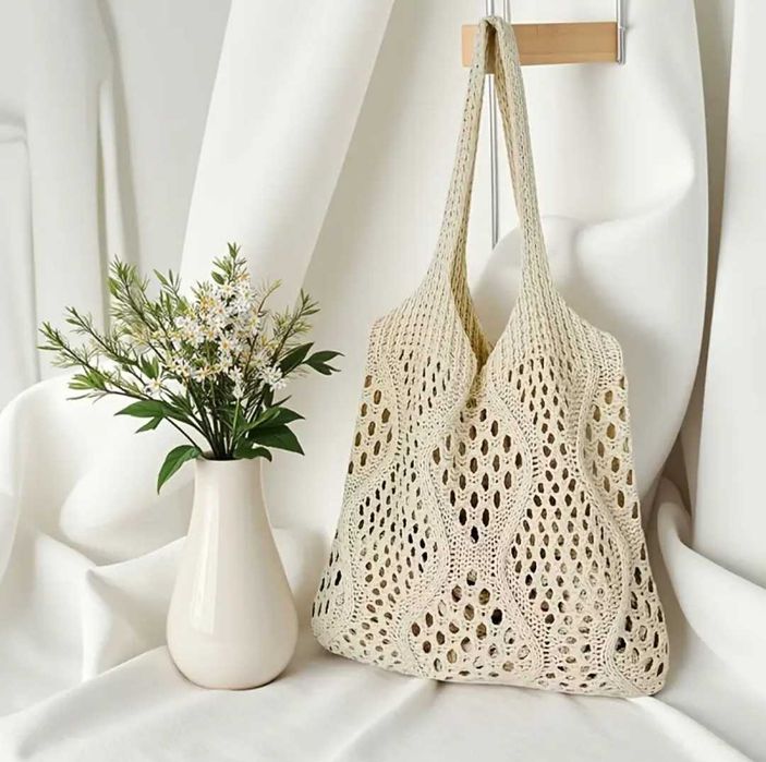 Стильна текстильна сумка