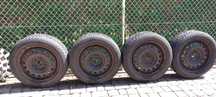 Felgi stalowe R16, Toyota  z oponami Dunlop, Toyota Avensis