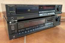 Amplitiner z korektorem Technics SA-R230 + odtwarzacz Technics SL-P333
