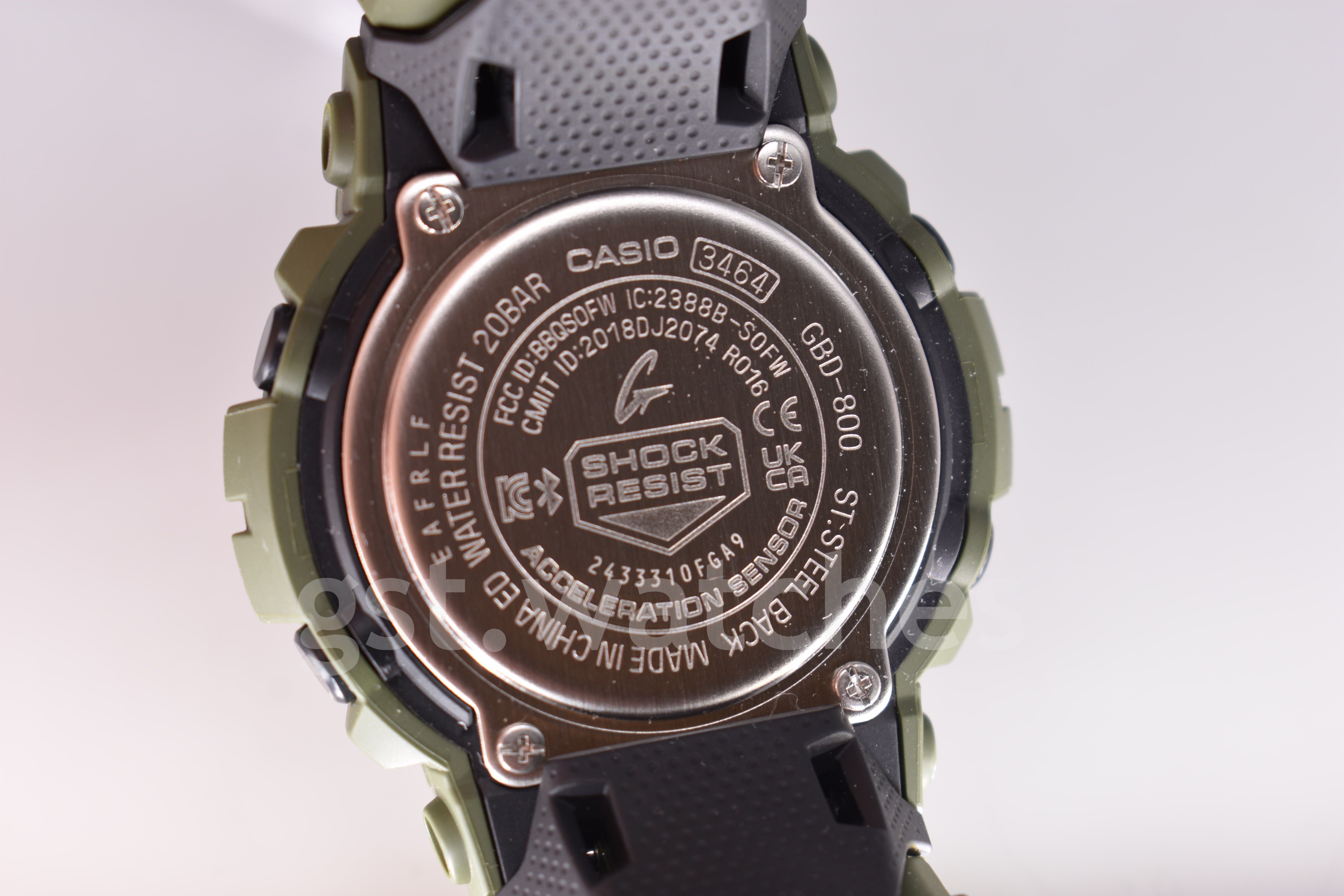Casio G-Shock GBD-800UC-3ER NEW ORIGINAL | Bluetooth | Step-tracker