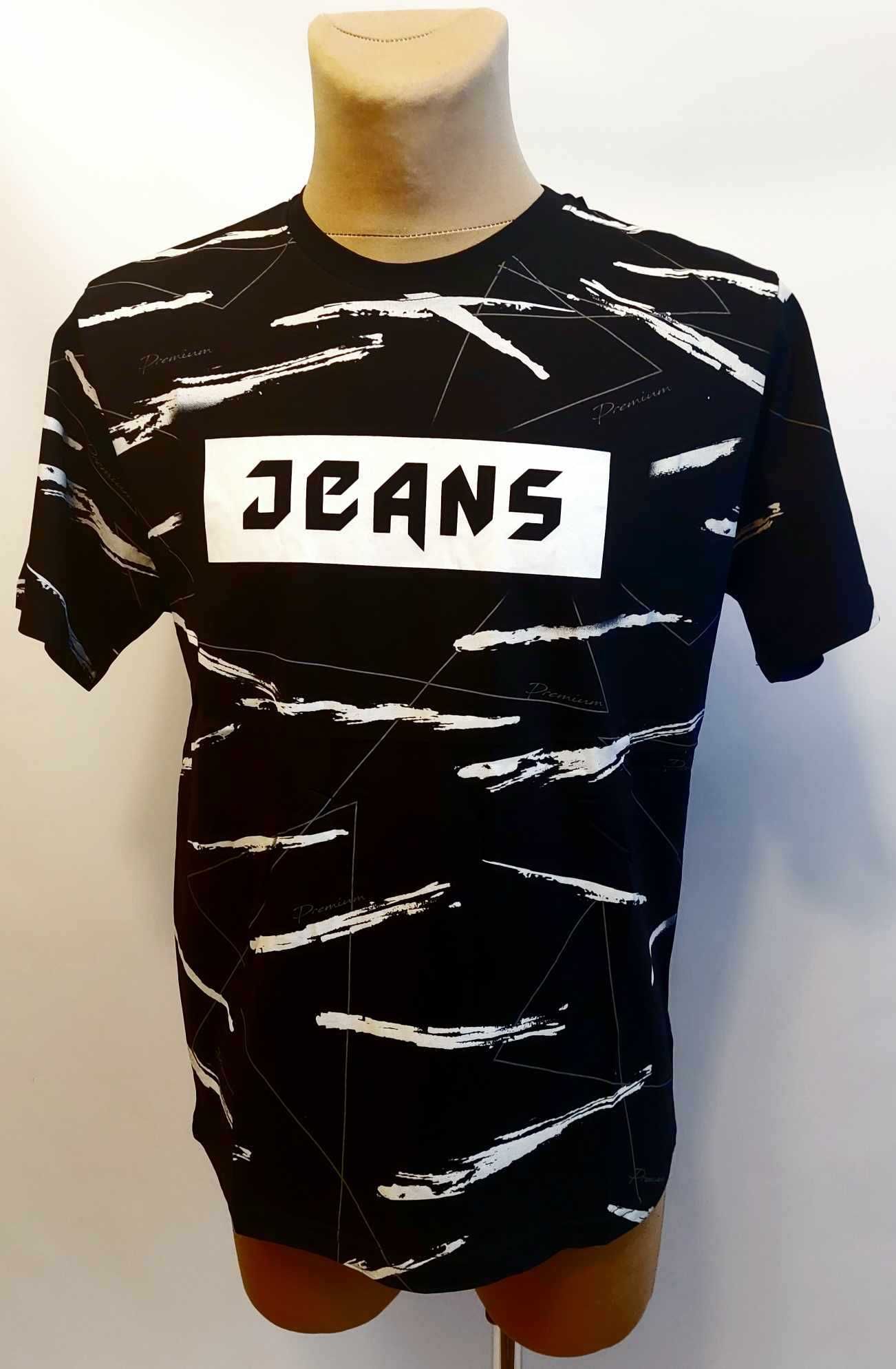T-Shirt męski Koszulka męska turecka bawełna z elastanem RWX r. M