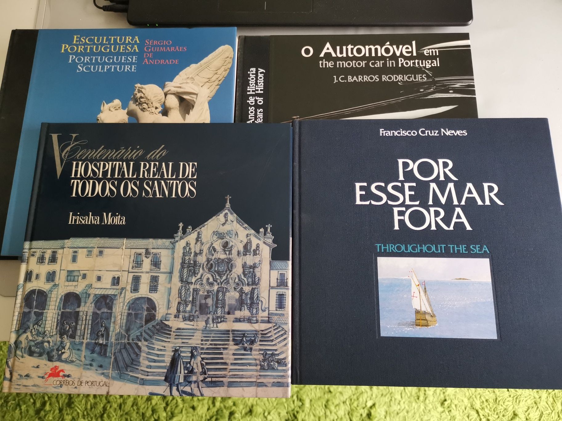 Livros CTT, com selos