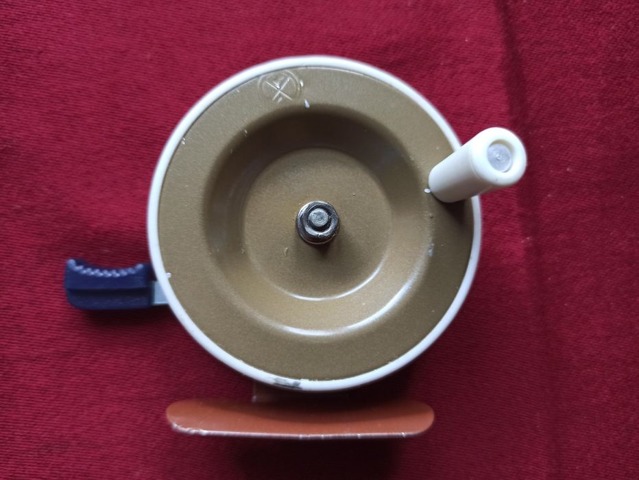 ZSRR. Kolekcjonerski kołowrotek wędkarski, z czasów PRL-u