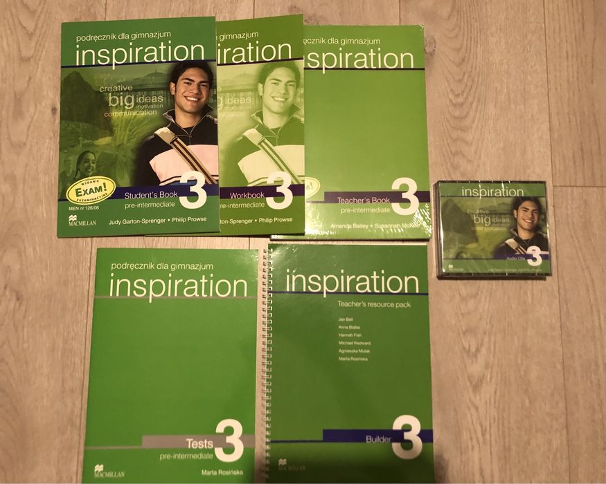 Inspiration 2 -zestaw książek z płytami CD