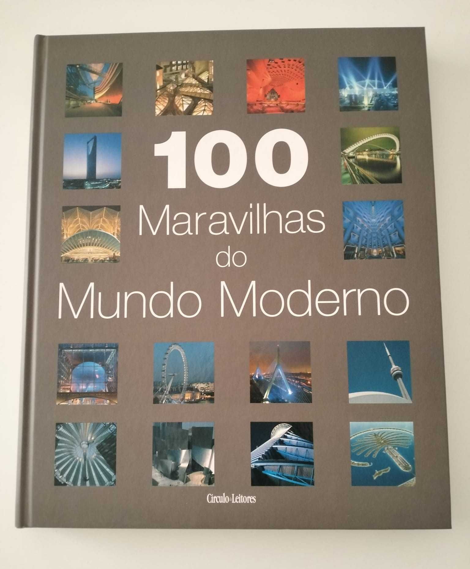Livro "100 Maravilhas do Mundo Moderno" - Vários Autores