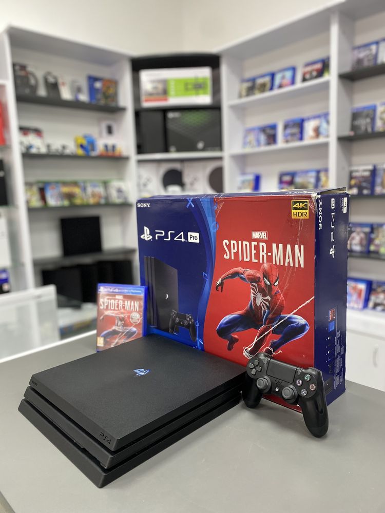 PlayStation 4 Pro + Spider-Man ІДЕАЛ ~ Гарантія!