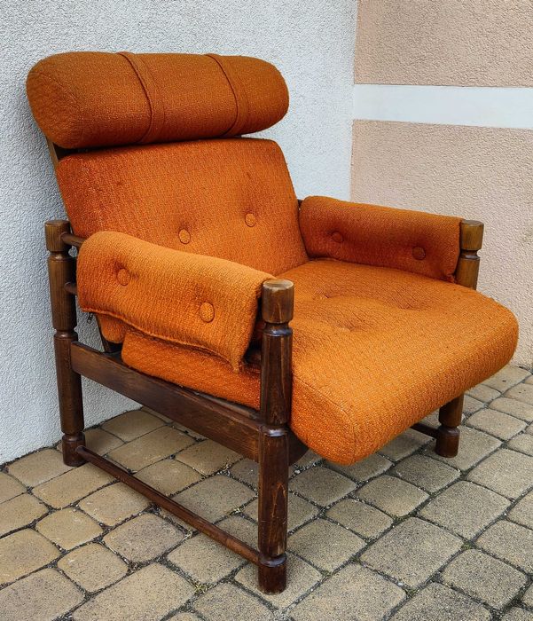 Fotel Radomsko PRL. Drewno bukowe. 2 sztuki