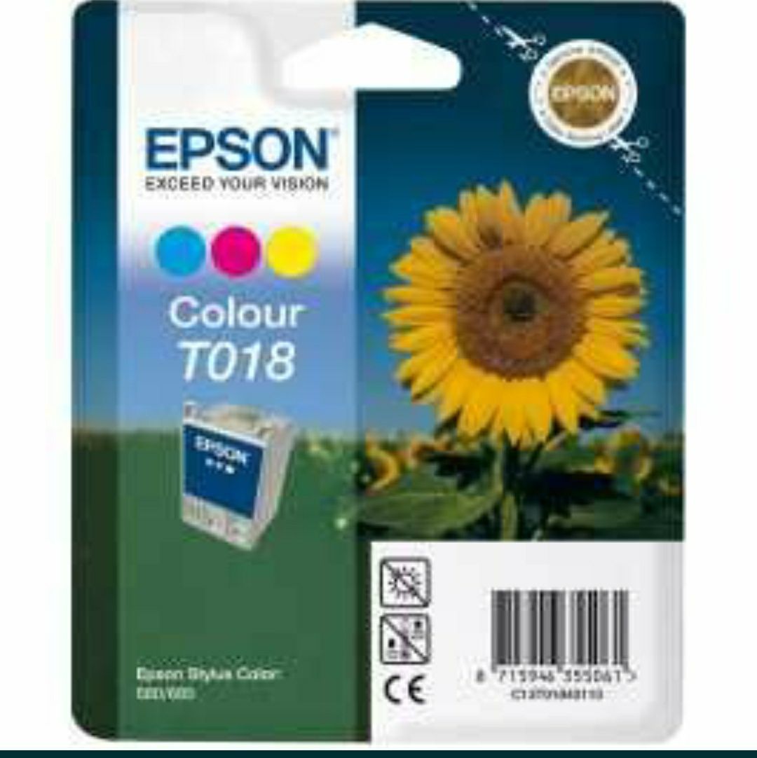 Цветной картридж epson T 018 для принтера EPSON color 680  685