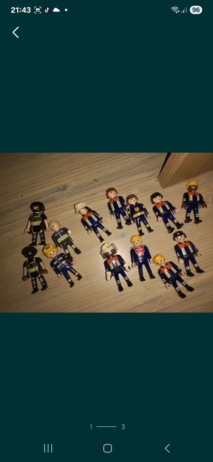 Playmobil zestaw figurki Straż pożarna