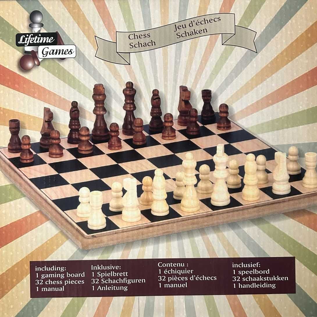 Gra planszowa drewniana - Szachy