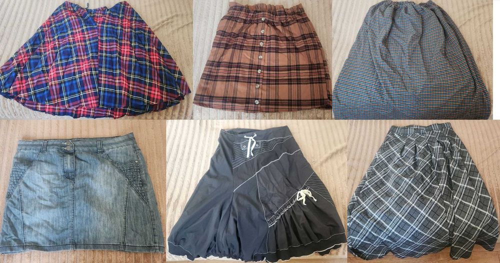 Женские платья и юбки L–XL (в редких случаях 2XL)