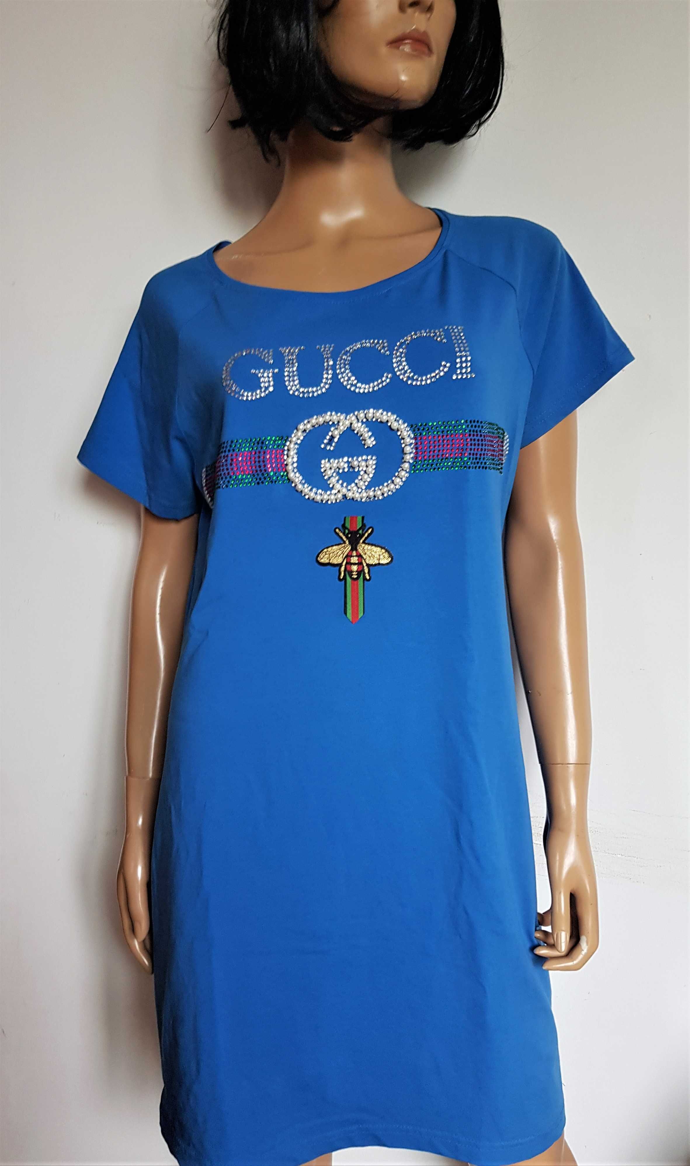 GUCCI sukienka  bawełna rozm.XL