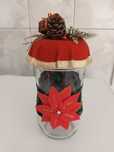 Frasco decoracao natal