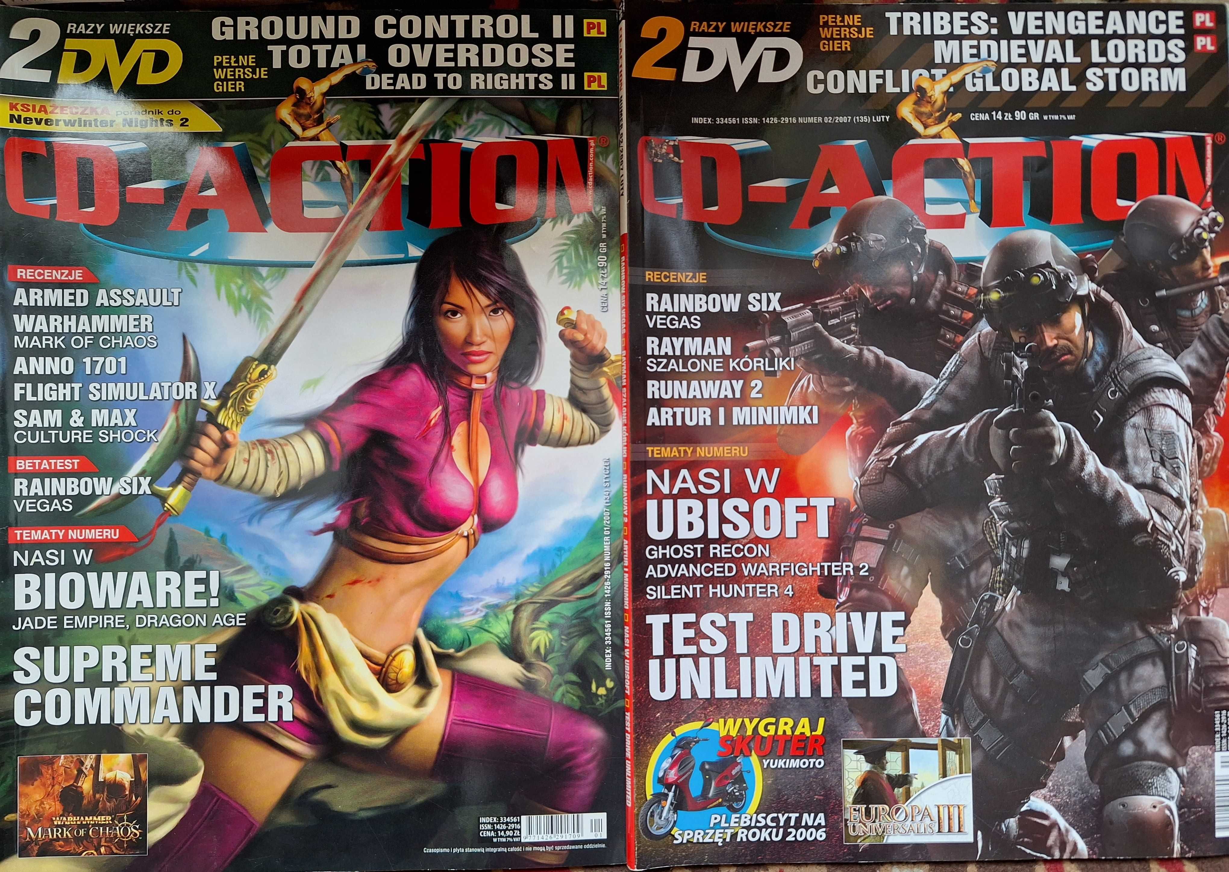 CD-Action 2006 x3 wydania