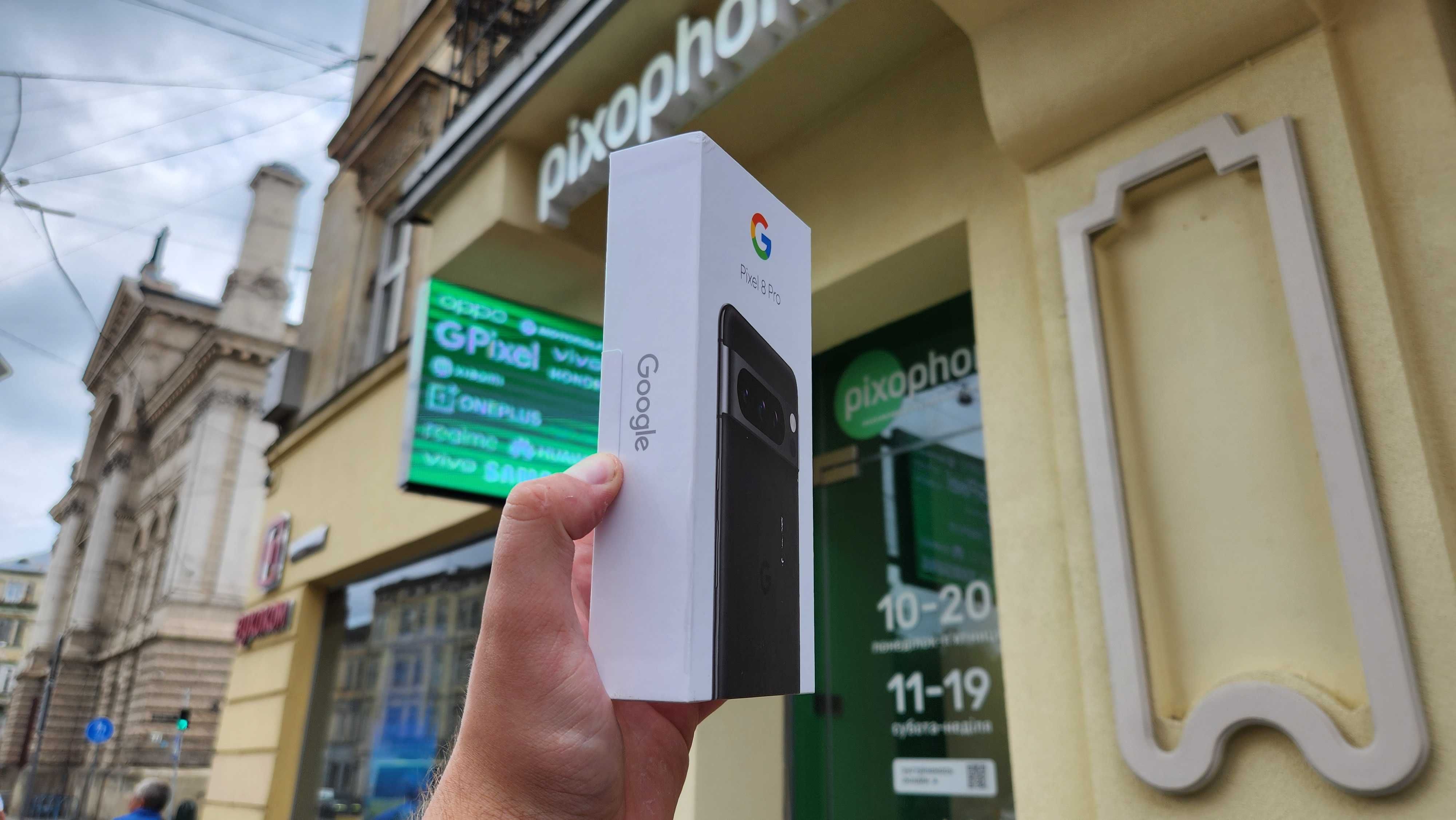 Магазин NEW Google Pixel 8 Pro 12/128GB Porcelain/Bay Гарантія