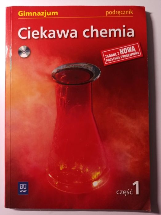 Podręcznik do chemii Ciekawa chemia cz.1 + płyta CD WSiP (używany)