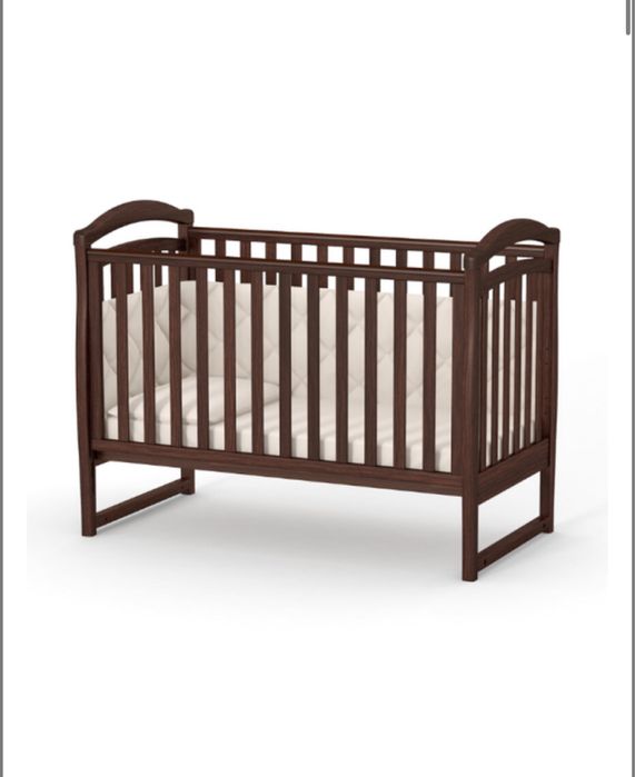 Дитяче ліжечко з натурального дерева ЛД 6 Верес