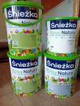 Farby do malowania ścian śnieżka biała zielona szara