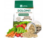 NAWÓZ DOLOMITOWY WAPNO z magnezem do trawy i warzyw 25KG 100m2 dolomit