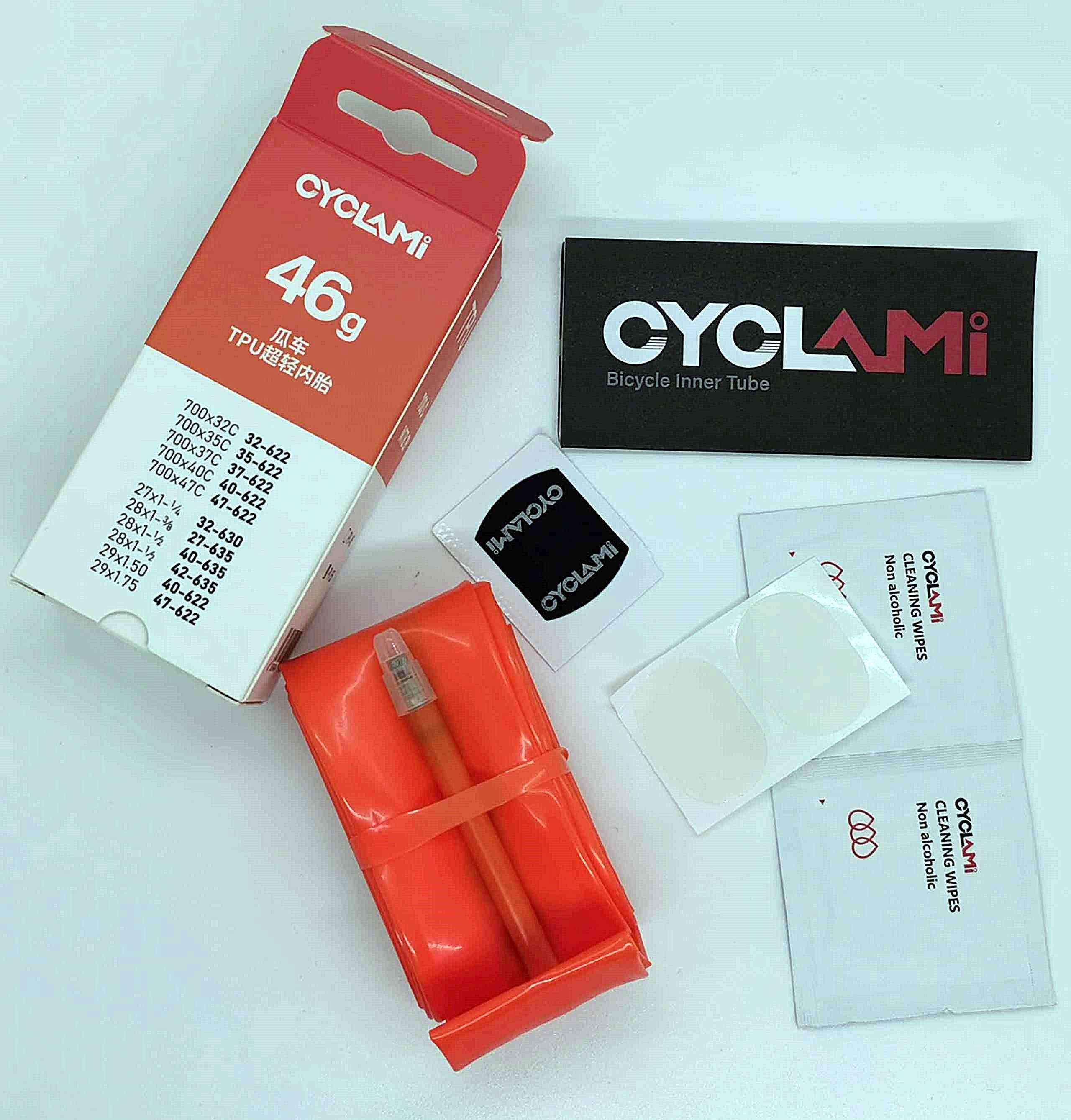 CYCLAMI Bardzo Lekka Detką TPU 63g MTB 27,5 / 1,9 - 2,50 Presta 45mm