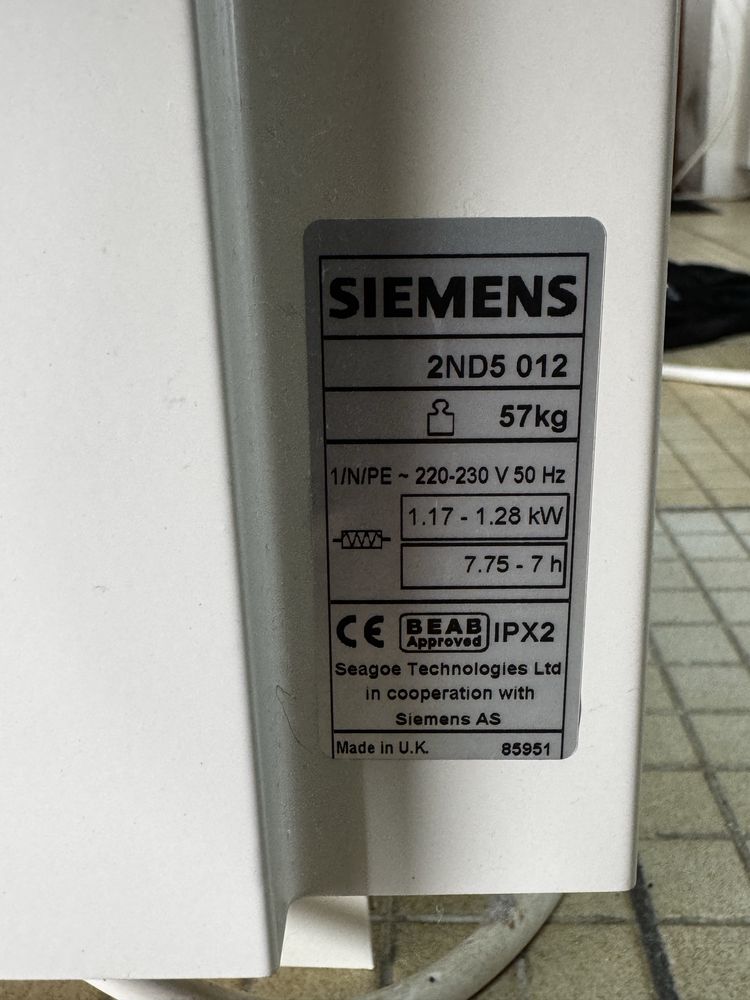 Aquecedor Parede Siemens - Pedra Refratária
