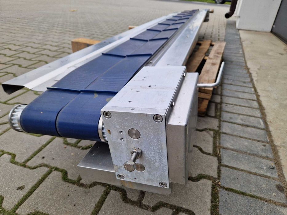 Podajnik taśmowy taśmociąg transporter przenośnik stal nierdzewna KO