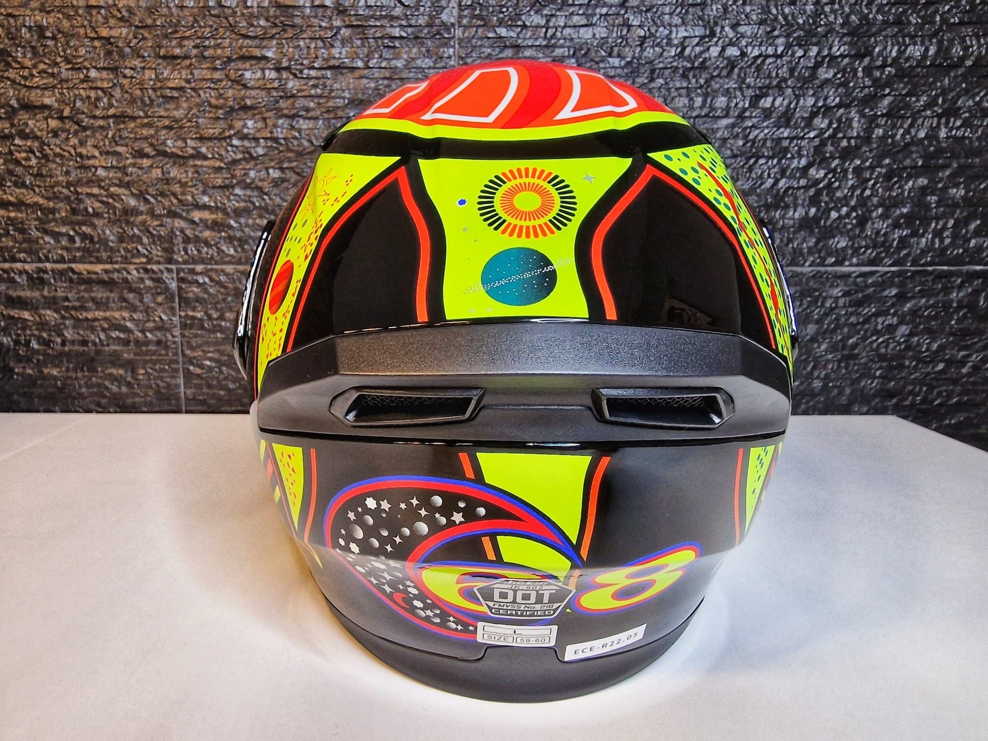 (NOVO) Capacete Modular Rossi 46 Mota e Sol V/Cores