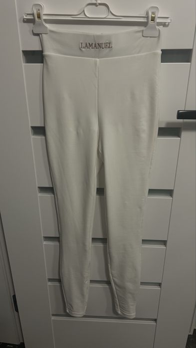Legginsy biale Lamanuel xs