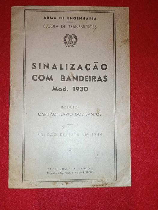Livro Sinalização com Bandeiras Mod.1930